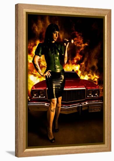 Hot Chick-Nathan Wright-Framed Premier Image Canvas