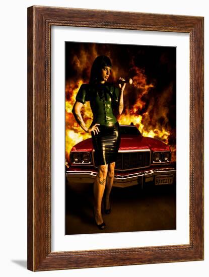 Hot Chick-Nathan Wright-Framed Photographic Print