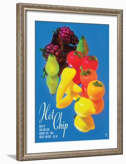 Hot Chip-Kii Arens-Framed Art Print