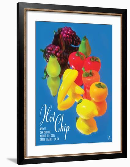 Hot Chip-Kii Arens-Framed Art Print