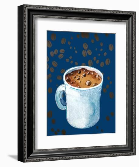 Hot Coffee Art-arirukuchika-Framed Premium Giclee Print