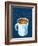 Hot Coffee Art-arirukuchika-Framed Art Print