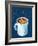 Hot Coffee Art-arirukuchika-Framed Art Print