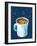 Hot Coffee Art-arirukuchika-Framed Art Print