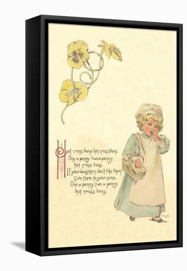 Hot Cross Buns-Maud Humphrey-Framed Stretched Canvas