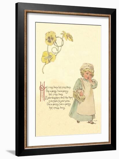 Hot Cross Buns-Maud Humphrey-Framed Art Print