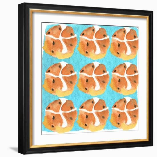 Hot Cross Buns-Anna Platts-Framed Giclee Print