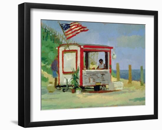 Hot Dog Stand-Sarah Butterfield-Framed Giclee Print