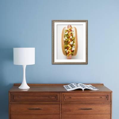 Gene’s Hot Dog (Mustard, Relish, Onions)