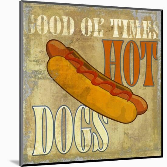 Hot Dog-Skip Teller-Mounted Art Print
