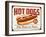 Hot Dogs Best in Town-Retroplanet-Framed Giclee Print