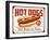 Hot Dogs Best in Town-Retroplanet-Framed Giclee Print