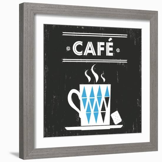 Hot Drinks II-Clara Wells-Framed Giclee Print
