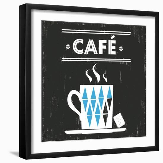 Hot Drinks II-Clara Wells-Framed Giclee Print