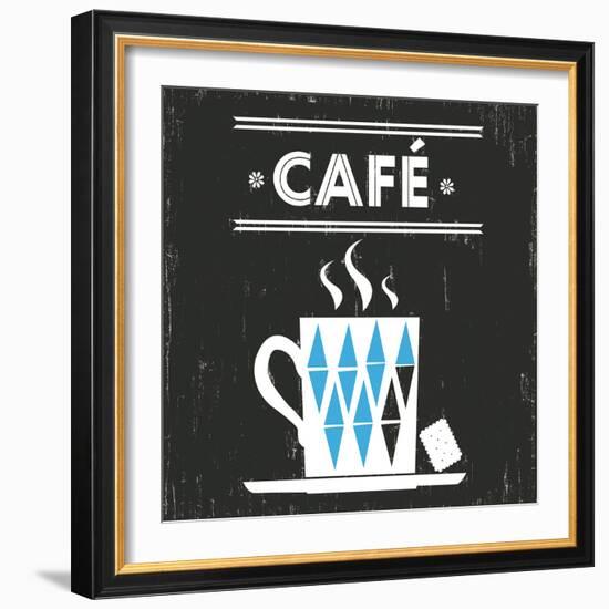 Hot Drinks II-Clara Wells-Framed Giclee Print