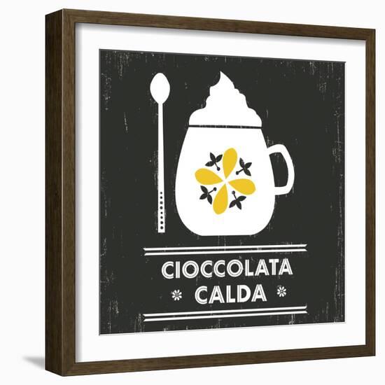 Hot Drinks III-Clara Wells-Framed Giclee Print