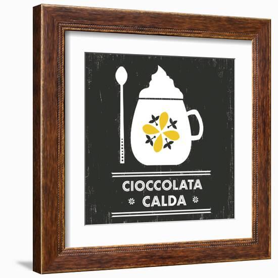 Hot Drinks III-Clara Wells-Framed Giclee Print