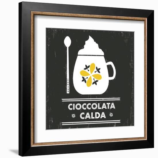 Hot Drinks III-Clara Wells-Framed Giclee Print