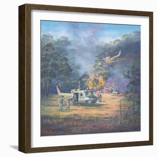 Hot Extraction-John Bradley-Framed Giclee Print