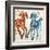 Hot Horse Cool Horse-Jodi Maas-Framed Giclee Print