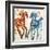 Hot Horse Cool Horse-Jodi Maas-Framed Giclee Print