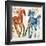 Hot Horse Cool Horse-Jodi Maas-Framed Giclee Print