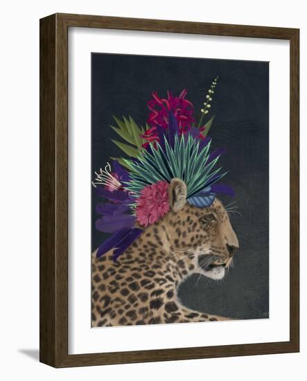 Hot House Leopard 1-Fab Funky-Framed Art Print