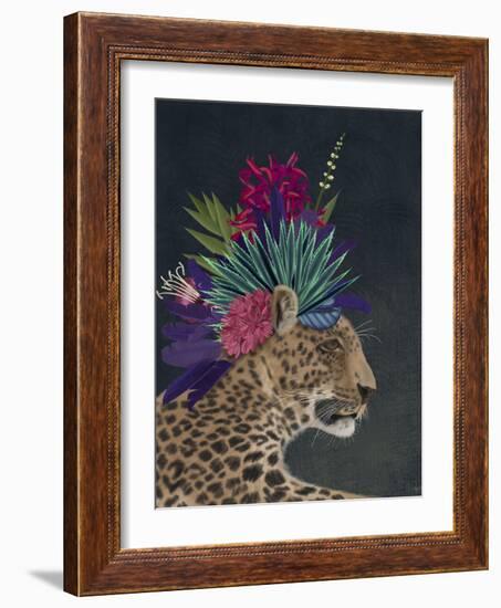 Hot House Leopard 1-Fab Funky-Framed Art Print