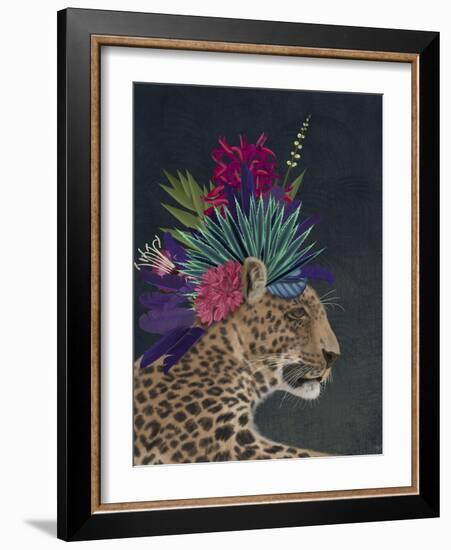 Hot House Leopard 1-Fab Funky-Framed Art Print