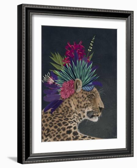 Hot House Leopard 1-Fab Funky-Framed Art Print