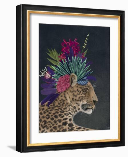 Hot House Leopard 1-Fab Funky-Framed Art Print