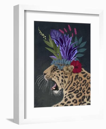 Hot House Leopard 2-Fab Funky-Framed Premium Giclee Print