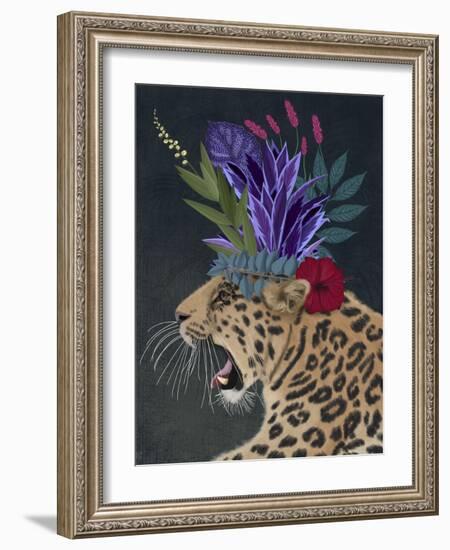 Hot House Leopard 2-Fab Funky-Framed Art Print