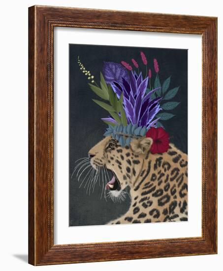 Hot House Leopard 2-Fab Funky-Framed Art Print