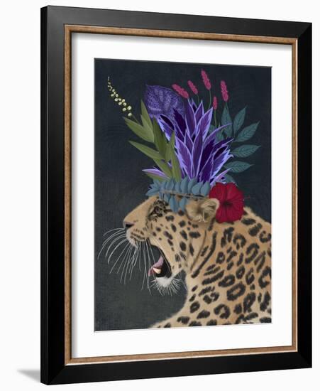 Hot House Leopard 2-Fab Funky-Framed Art Print