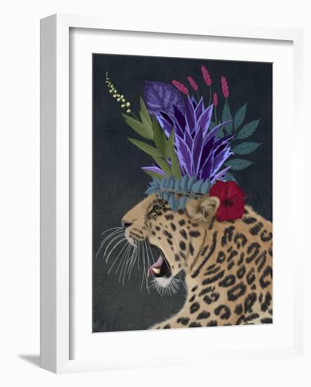 Hot House Leopard 2-Fab Funky-Framed Art Print