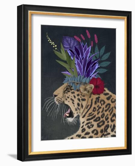 Hot House Leopard 2-Fab Funky-Framed Art Print