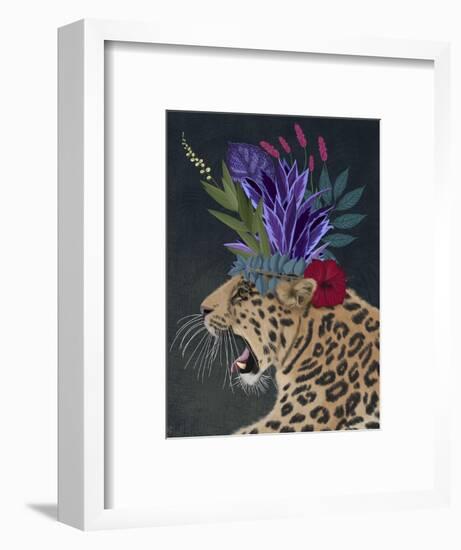 Hot House Leopard 2-Fab Funky-Framed Art Print