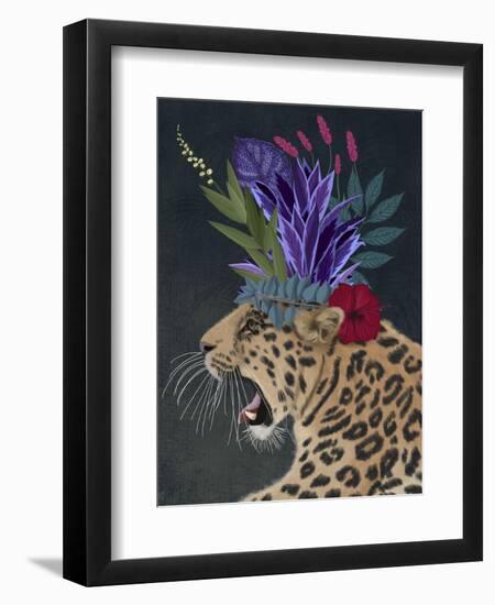 Hot House Leopard 2-Fab Funky-Framed Art Print