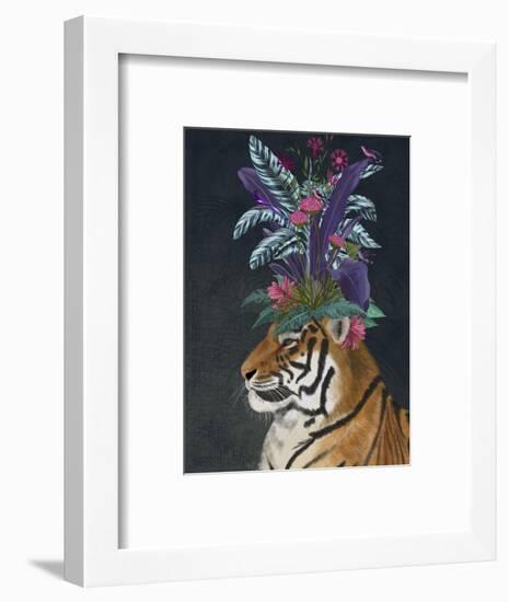 Hot House Tiger 2-Fab Funky-Framed Art Print