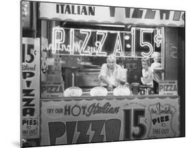 Hot Italian Pizza-Nat Norman-Mounted Art Print