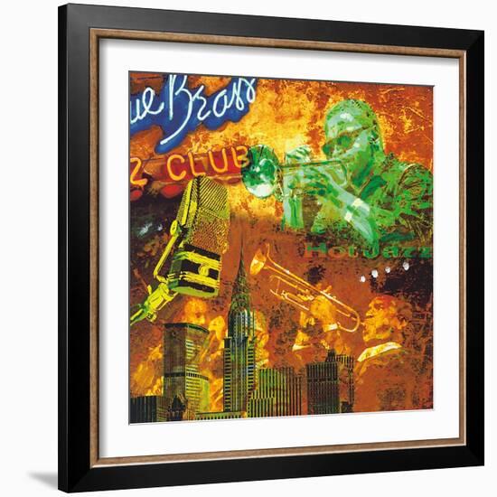 Hot jazz-Tyler Burke-Framed Premium Giclee Print