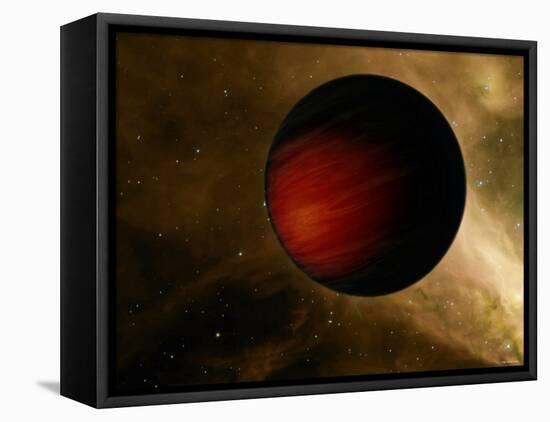 Hot Jupiter Called HD 149026B-Stocktrek Images-Framed Premier Image Canvas