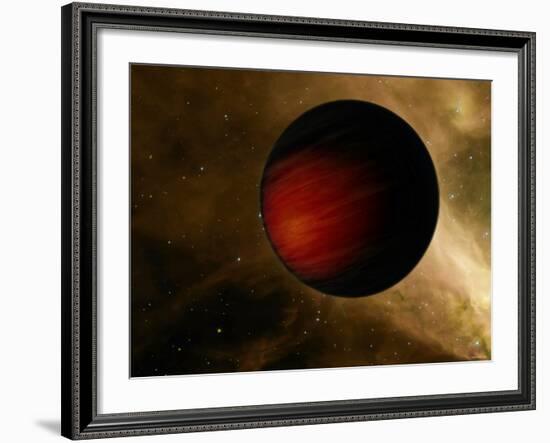 Hot Jupiter Called HD 149026B-Stocktrek Images-Framed Photographic Print