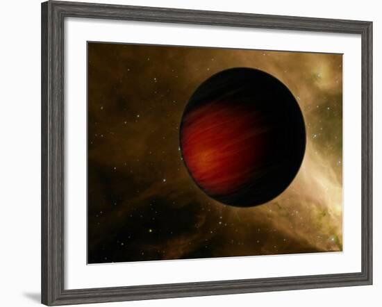 Hot Jupiter Called HD 149026B-Stocktrek Images-Framed Photographic Print