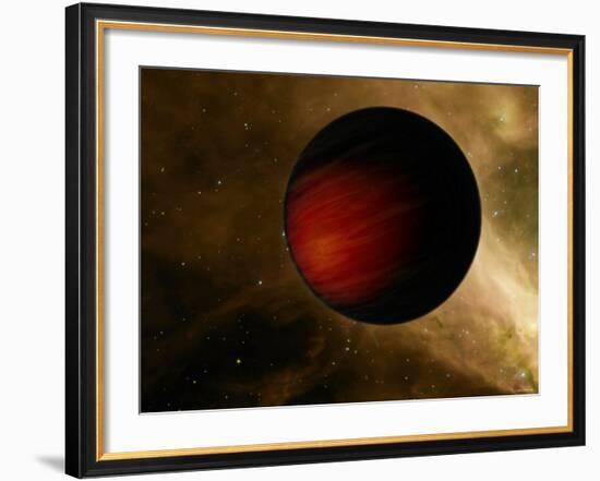 Hot Jupiter Called HD 149026B-Stocktrek Images-Framed Photographic Print