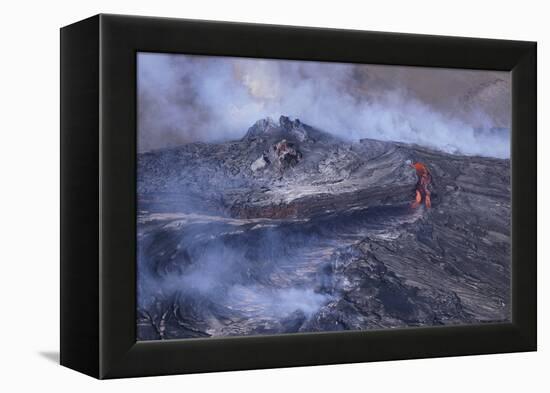 Hot Lava Flowing-DLILLC-Framed Premier Image Canvas