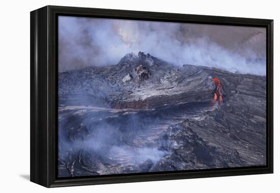 Hot Lava Flowing-DLILLC-Framed Premier Image Canvas