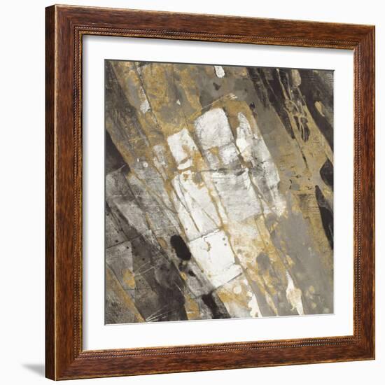 Hot Lava Neutral Flipped-Albena Hristova-Framed Art Print