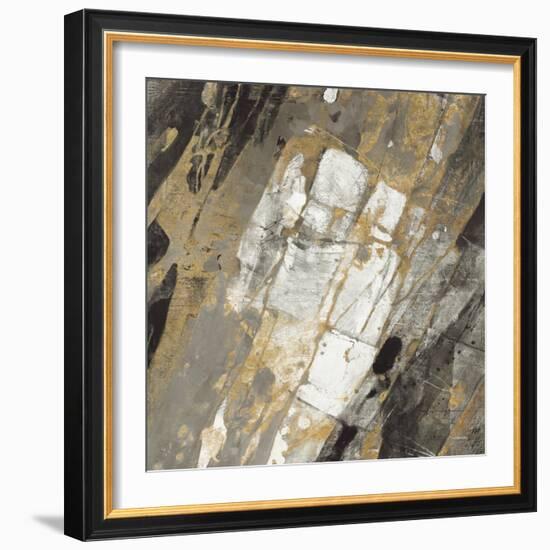 Hot Lava Neutral-Albena Hristova-Framed Art Print